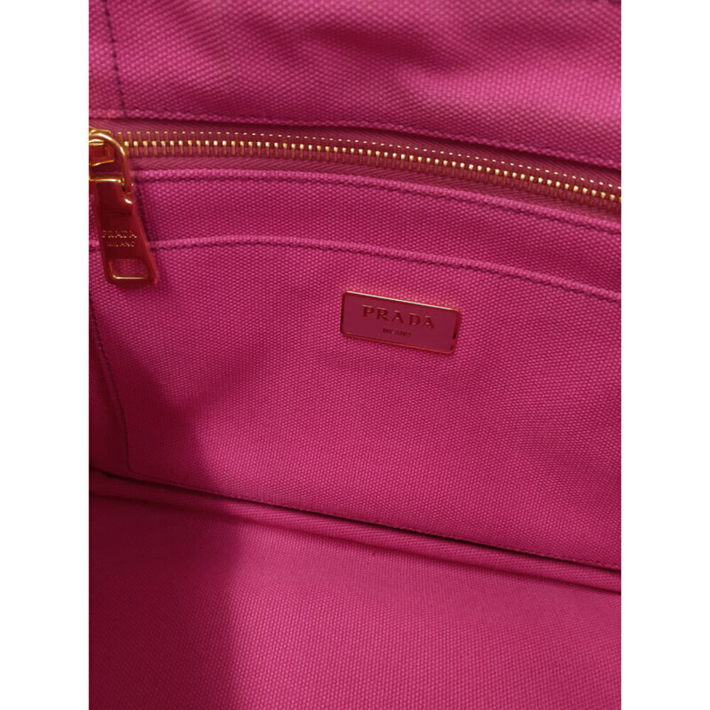 Prada Canapa 2way tote Shoulder bag canvas - Picture 9 of 9
